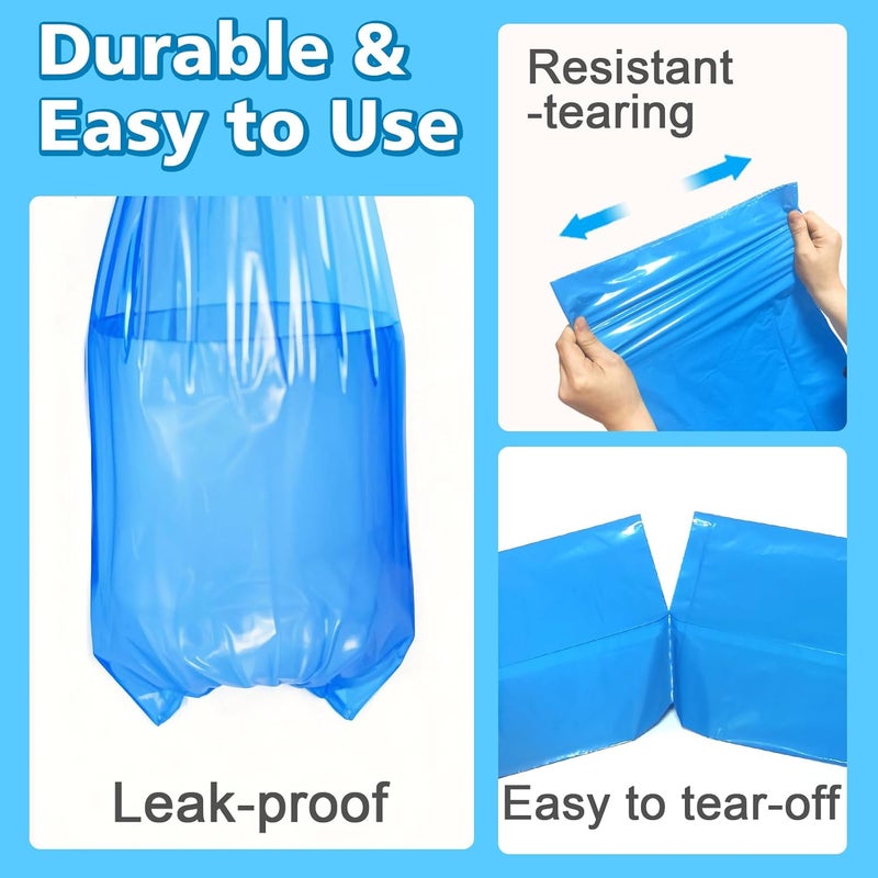 SOHBCLE Refills Compatible with Genie Easy Roll Signature Diaper Pail and Platinum Diaper Pail, Upgraded 60 Bags Hold up to 2800 Newborn Diapers, Extra Thickness Powerful Odor Control, Plant Scented - Image 2